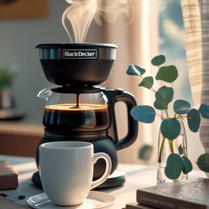 Black+Decker Coffee Maker: Rich Flavor, No-Drip Pour - Brews 12 Cups