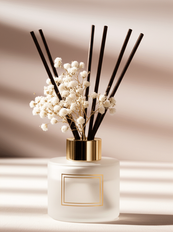 Clean Linen Reed Diffuser Set - 90-Day Fresh Home & Bathroom Decor Gift