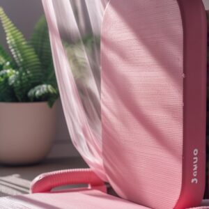 JANUA Pilates Board - Pilates Reformer Set, Multi-Purpose Foldable Pilates Reformer Board for Home, 5 in 1 Pilates Sliding Board (Pink)
