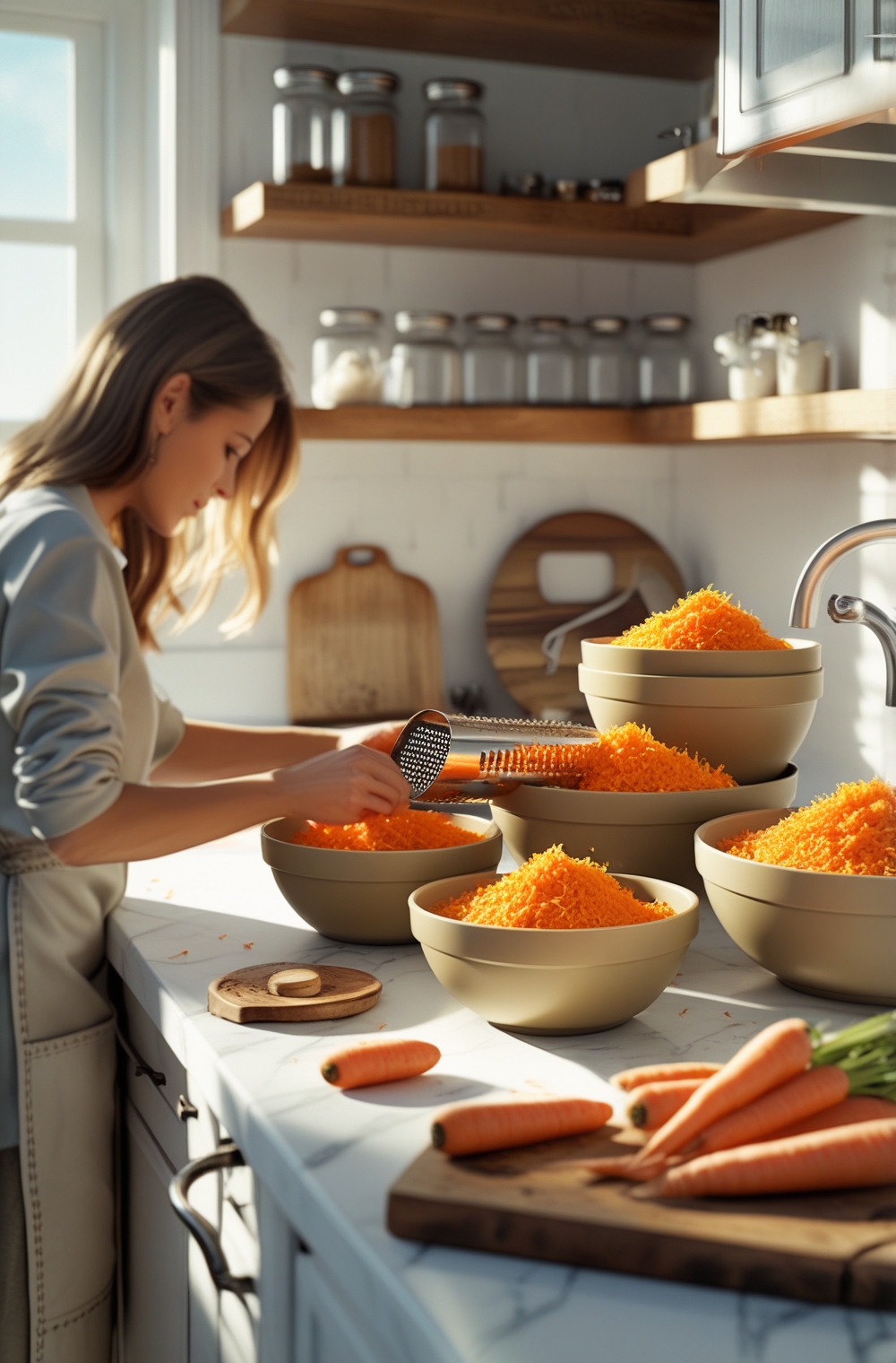 Stainless Steel Mixing Bowls with Lids & Graters - 26-Piece Nesting Set