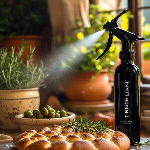 Oil Sprayer Dispenser 2-in-1: Healthy Cooking, Precise Pour & Spray