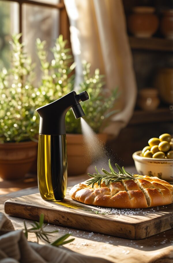 Oil Sprayer Dispenser 2-in-1: Healthy Cooking, Precise Pour & Spray - Image 2